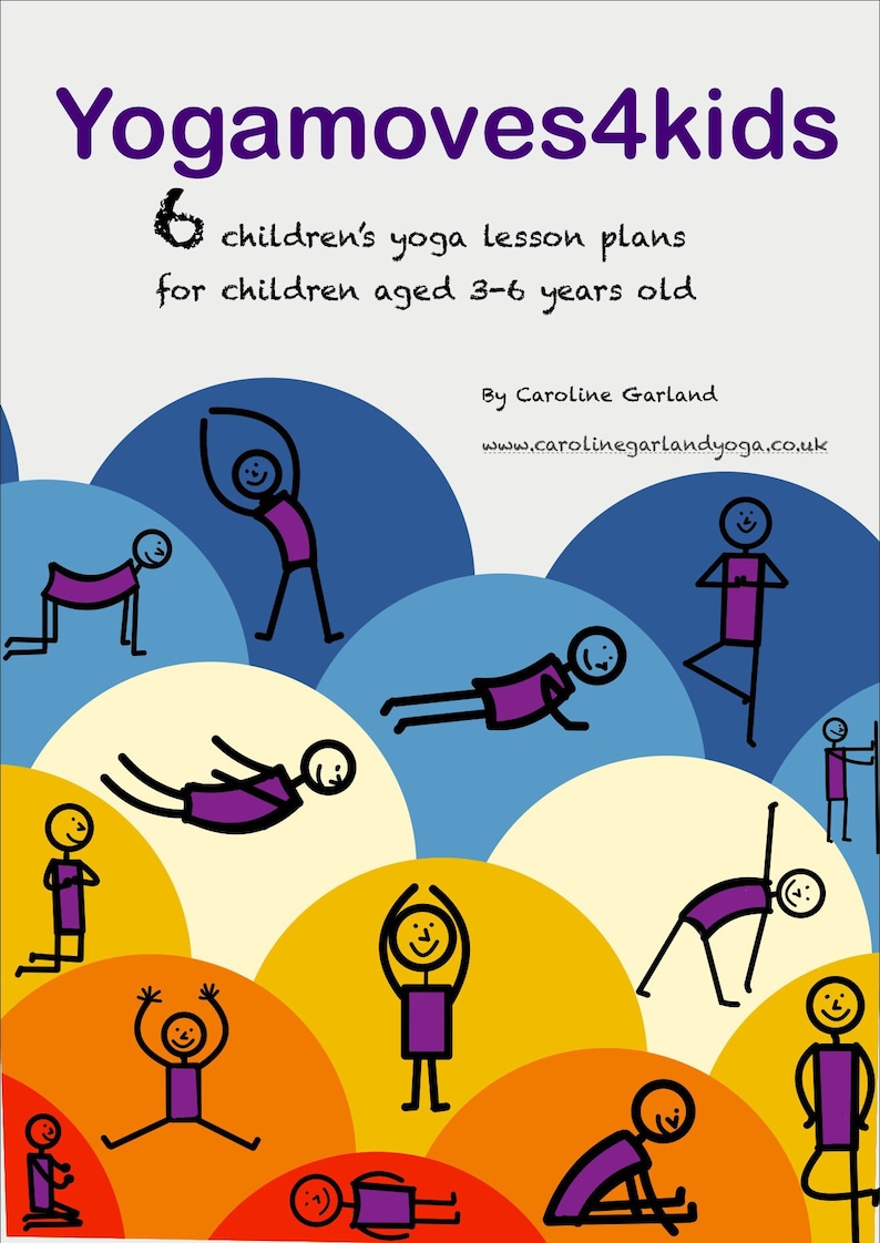 6 Children’s Yoga Lesson Plans for Younger Children 3-6 Years Old. - Etsy
