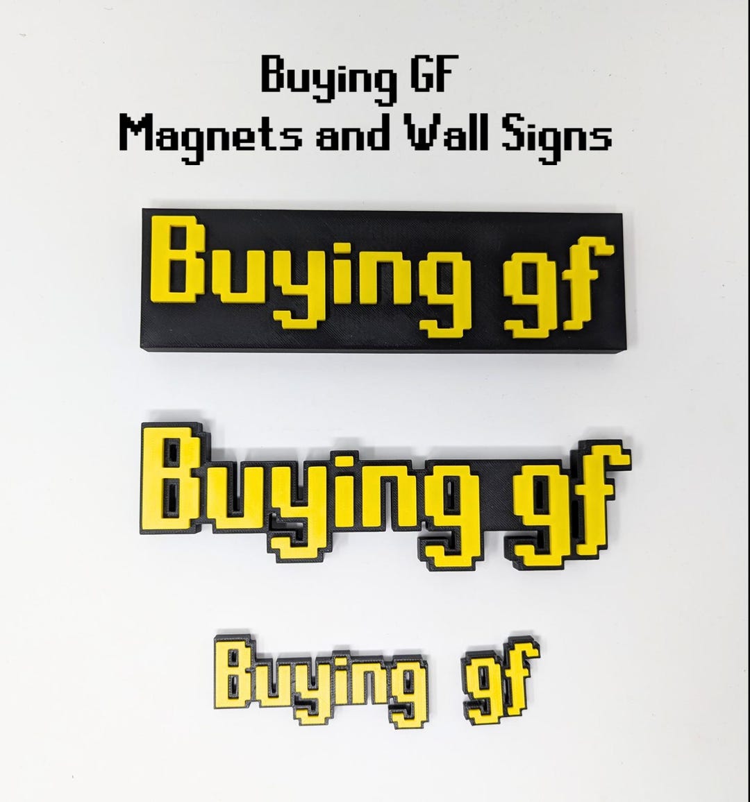 Buying GF Runescape OSRS Gf Meme Sign Game Room Decor Gift for Him Men ...