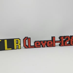 Personalized Old School Runescape OSRS Name Plate Sign Gamer Gift Custom Plaque Customized Gift for him Gaming Games Room Office RS Men image 18