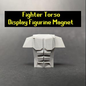 Runescape Kämpfer Torso OSRS Magnet - Magnet OR Display - Runescape Geschenk ausgefallenes Spielgeschenk für Männer Gamer Geschenkidee für Runescape