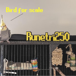 Personalized Old School Runescape OSRS Name Plate Sign Gamer Gift Custom Plaque Customized Gift for him Gaming Games Room Office RS Men