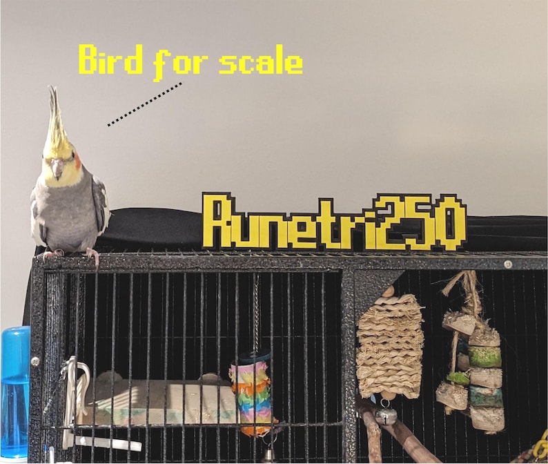Personalized Old School Runescape OSRS Name Plate Sign Gamer Gift Custom Plaque Customized Gift for him Gaming Games Room Office RS Men