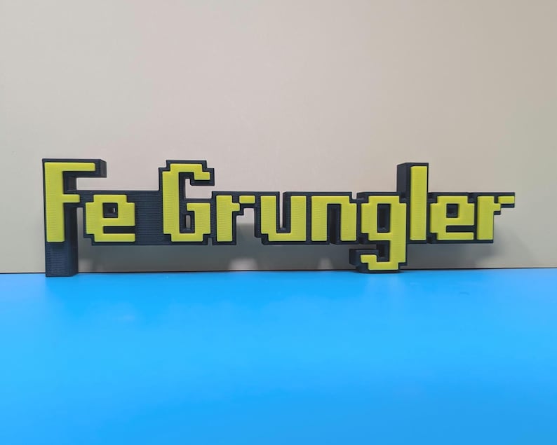 Personalized Old School Runescape OSRS Name Plate Sign Gamer Gift Custom Plaque Customized Gift for him Gaming Games Room Office RS Men image 17