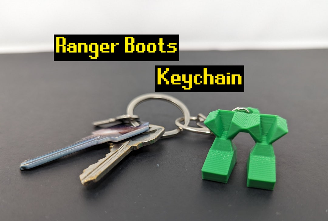 Runescape Ranger Boots Keychain – OSRS Gamer Gift - Etsy