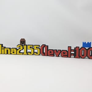Personalized Old School Runescape OSRS Name Plate Sign Gamer Gift Custom Plaque Customized Gift for him Gaming Games Room Office RS Men
