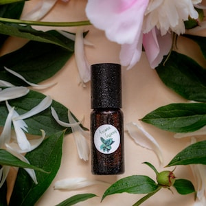 Natural perfume on base oil LOVE - Essential Oil Perfume - Alcohol Free Perfume - Rose - Orange - Ylang ylang - Lavender - Vanilla