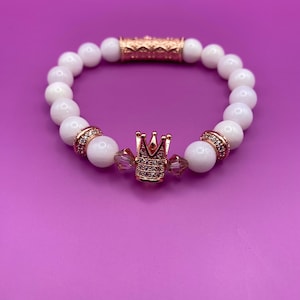 Beautiful, unique &quot;King Jesus&quot; bead bracelet