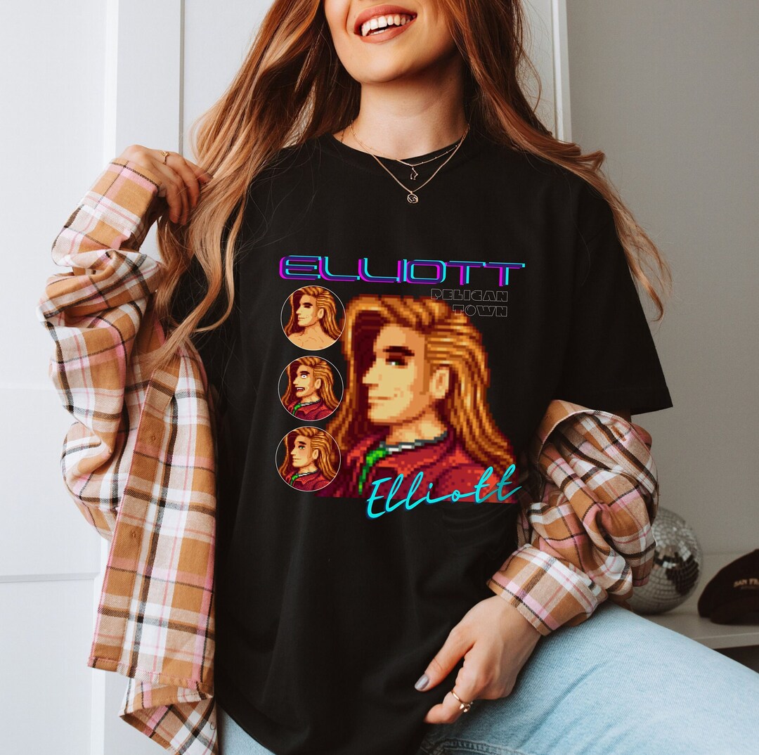Elliott Stardew Valley T-shirt Stardew Valley Character - Etsy