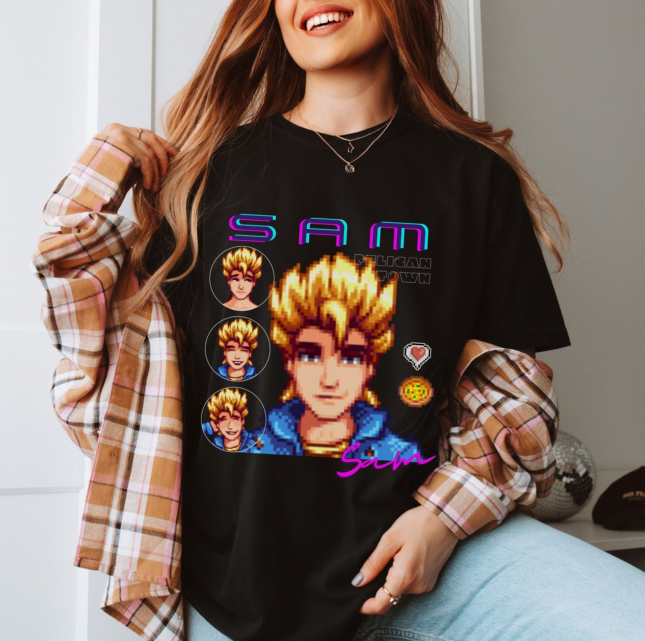 Sam Stardew Valley T-shirt, Stardew Valley Character Sam Gift, Farming RPG Video Game Tee, Harvest Moon, Frog Tee, Pelican Town Shirt - Etsy Sam Stardew Valley T-shirt, Stardew Valley Character Sam Gift, Farming RPG Video Game Tee, Harvest Moon, Frog Tee, Pelican Town Shirt - Etsy