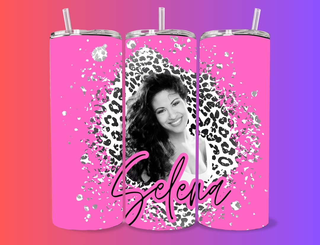 Selena Inspired Stainless Steel Tumbler W/lid and Straw - Etsy