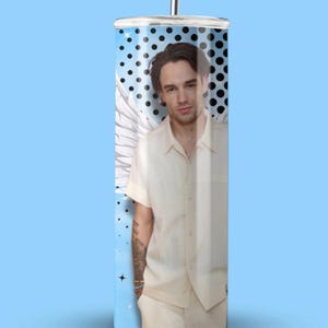 RIP Liam Payne Tumbler with Lid and Straw and Gift Box