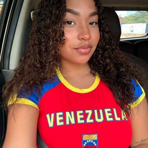 Venezuela T Shirt Short Sleeve Latina Baby Tee Caribbean Flag Shirt Venezuela Flag Shirt