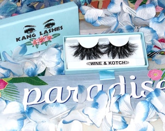 25mm Wispy Mink Lashes: Reusable 3D Falsies