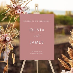 Modern Wedding Welcome Sign, Wedding Sign Modern, Modern Wedding Sign, Wedding Sign Minimalistic, Wedding Sign Minimalist, Spanish Wedding