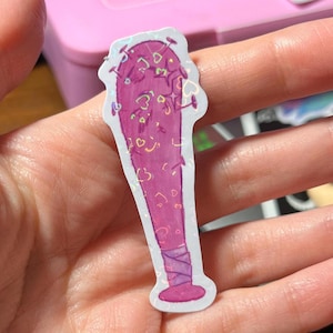 Yassified bat sticker