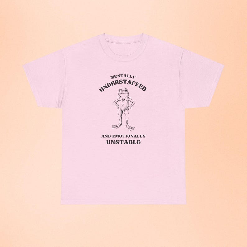Funny Frog Shirt Weirdcore Clothing Retro Vintage Frog Unstable Graphic TShirt Mental Health Meme Shirt Weird Shirt Oddly Specific Silly Tee image 7