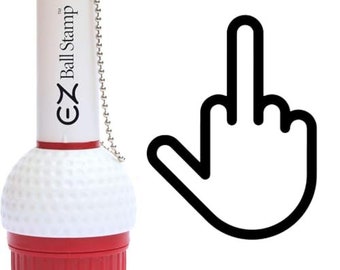 EZBallStamp Golf Ball Stamp - Black Variations