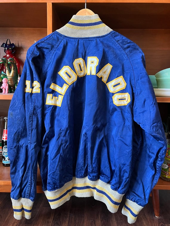 Pull Vintage Années 80 Wilson Athletic - XL - Col Ras Du Cou - Rouge Blanc Bleu - Occasion Parfait État