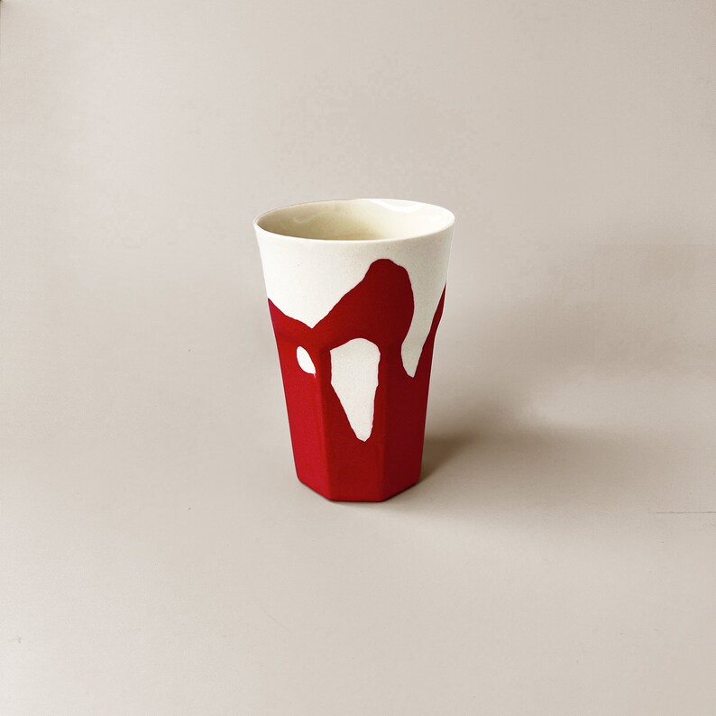 Mug Without Handle, Ceramic Coffee Cup, Pottery Wine Cup, Outdoor Coffee Mug, Everyday Coffee Mug, Two Tone Coffee Mug, Office Tea Cup, Handleless Mug, Joy Coffee Mug, Drinking Mugs, Stylish Coffee Mug, Rounded Mug, Ceramic Tumbler