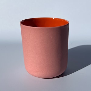 Handmade Ceramic Mug, Rustic Ceramic Mug, Mug No Handle, Ceramic Espresso Cup, Rounded Mug, Porcelain Mug, Pottery Cup, Camping Mug, Custom Coffee Cup, Aesthetic Mug, High Quality Mug, Eco Friendly Cup, Large Coffee Mug