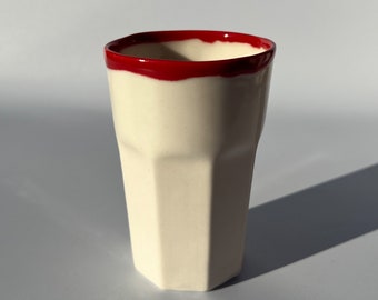 HANDLELESS MUG, CERAMIC Coffee Cup, Outdoor Coffee Mug, High Quality Ceramic Coffee Mug, Coffee Tea Cup, Modern Ceramic Mug, Hot Coffee Mug