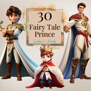 Clipart Príncipe Príncipe Conto De Fadas Clipart Festa Infantil Clipart Mágico Príncipe PNG Fantasia Clipart | Espada de clipart de uso comercial