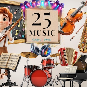 Muziek clipart muziekinstrumenten png muziek klas clipart piano png gitaar clipart schoolleraar ik commercieel gebruik clipart transparant