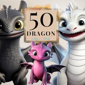 Drache Clipart Niedlicher Drache PNG Märchen Clipart Tier Clipart Kinderzimmer Wandkunst PNG Magischer Drache | Kommerzielle Nutzung Clipart Transparent