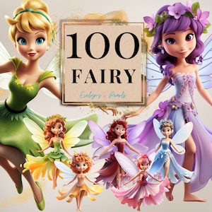 Fairy Clipart Fairy Tale Clipart Children's Party PNG Magical Clipart Fairy PNG Fantasy Clipart Enchanted Fairy PNG | Commercial Use Clipart