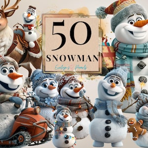 Boneco de Neve Clipart Boneco de Neve Fofo Brincalhão PNG Clipart de Férias de Inverno Fazendo Cartão PNG Clipart de Decoração de Inverno | Clipart de Uso Comercial Transparente