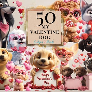 Valentinstag Valentinstag Valentinstag PNG Hunderassen Clipart Hundeliebhaber PNG Tier Clipart Liebe schrullig Hund I Kommerzielle Nutzung Clipart Transparent