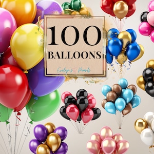 Feestballon clipart verjaardag clipart kleurrijke ballon clipart kinderen feest decor clipart kaart png | Clipart transparant voor commercieel gebruik