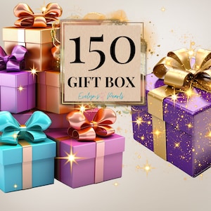 Coffret cadeau Clipart anniversaire Clipart Bundle enfants Party Decor Clipart anniversaire carte PNG Coffret cadeau | Clipart à usage commercial transparent