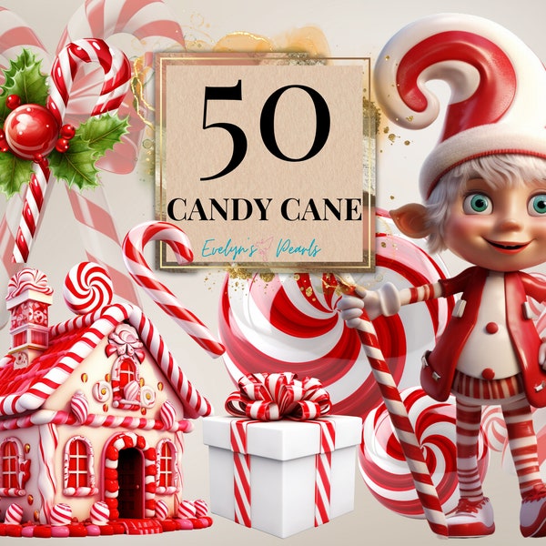 Candy Cane Clipart Candy Clipart Rot und Weiß Rock Swirls Clipart Winter Festlich PNG Süß PNG Essen | Kommerzielle Nutzung Clipart Transparent