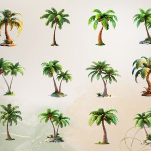 Palm Tree Clipart Desert Tree PNG Desert Plant Clipart Desert PNG Tropical Clipart Nature PNG Nursery | Commercial Use Clipart Transparent image 4