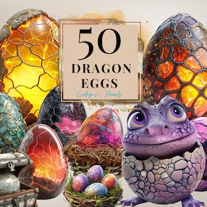 Dragón Clipart Lindo Dragón Huevo PNG Cuento de Hadas Clipart Animal Clipart Vivero Pared Arte PNG Dragón Mágico /Uso Comercial Clipart Transparente