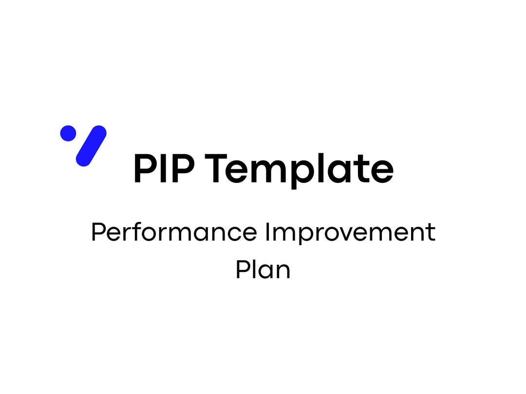Performance Improvement Plan Template | New Manager PIP Guide, Editable ...