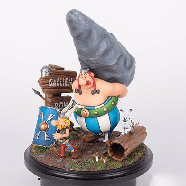 Asterix _ Obelix Diorama 3D STL