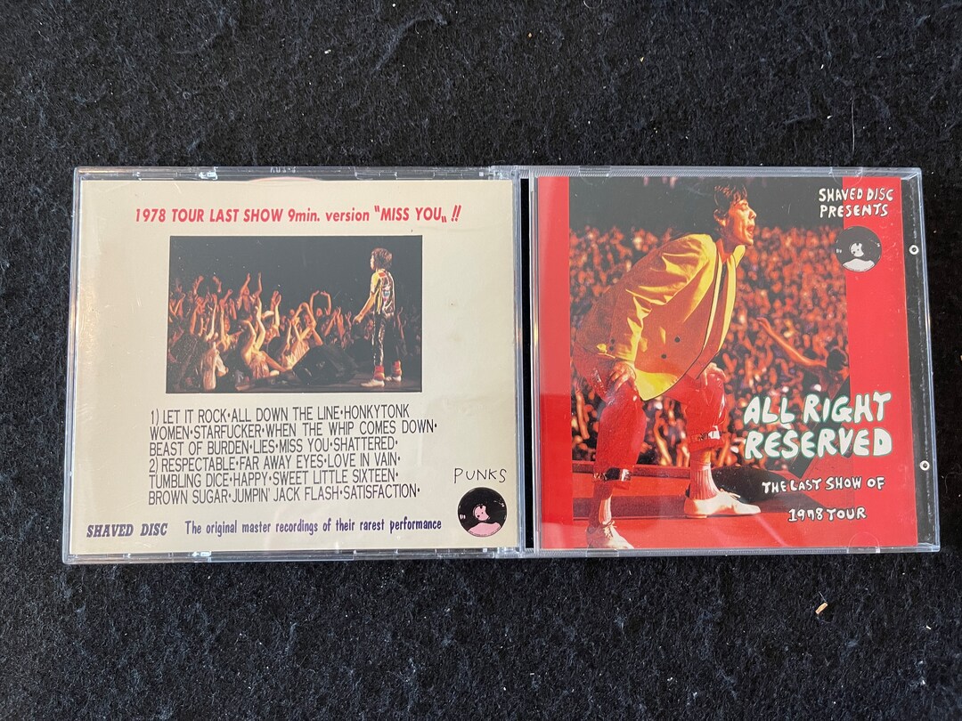 Rolling Stones-all Right Reserved - Etsy