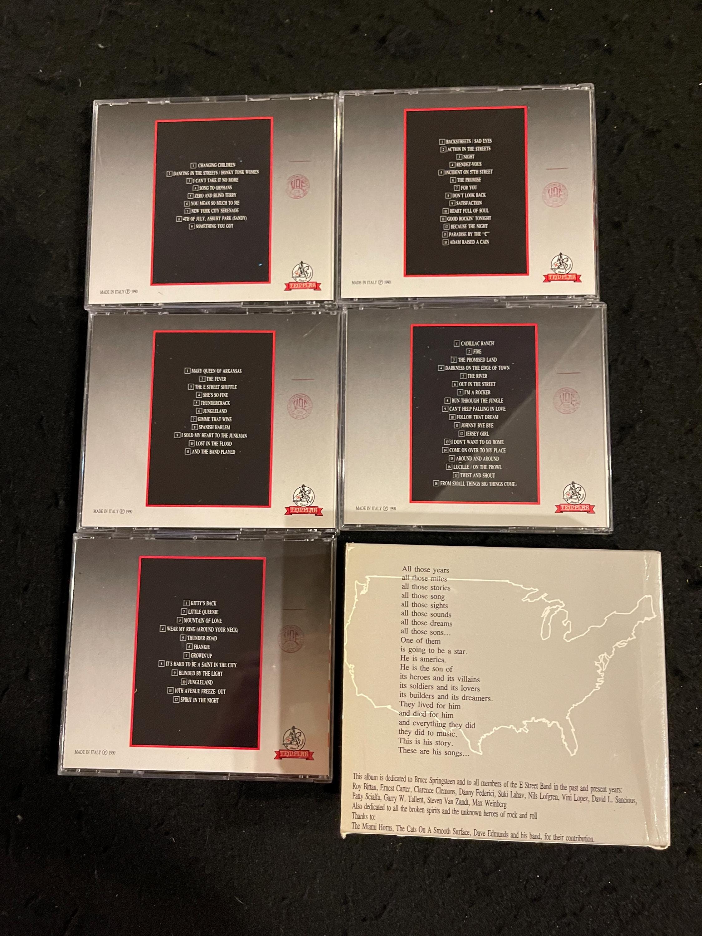 Bruce Springsteen All Those Years CD 5枚組 Bruce Springsteen-all Those Years 5CD Box Set - Etsy