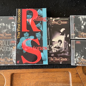 Rolling Stones-The First Decade 4 CD Box w/booklet