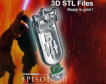 3D STL - Obi-Wan Communicator - STAR WARS