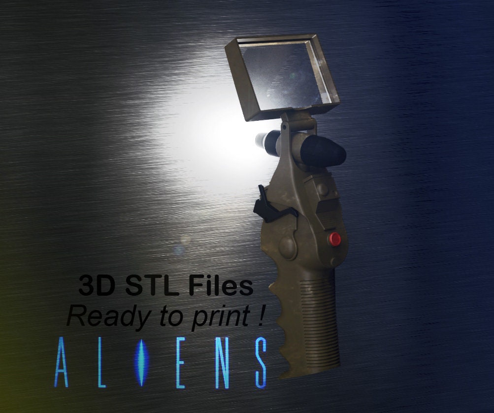 3D STL - Hand Welder froms "Aliens"