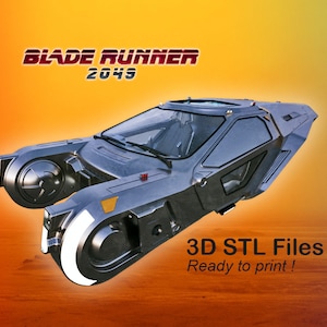 3D STL - Blade Runner 2049 K&#39;S Peugeot Spinner