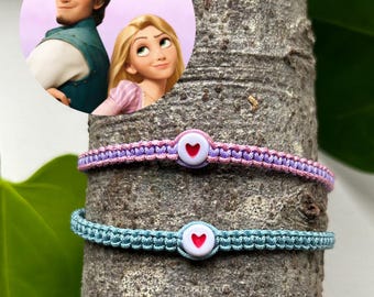 Tangled matching bracelets