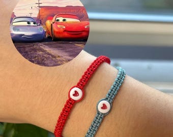 Sally and McQueen bracelet