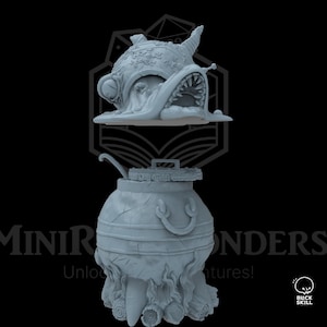 Mimic Cauldron by Black Skull Studio | for DnD, 5E, Pathfinder and other RPGs | ~ 28mm