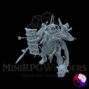 StitchGhoul Abomination by Sync Ratio Systems | Ghoul boss | Huge Undead | Undead boss | for DnD, 5E, Pathfinder, Wargaming and other RPGs
