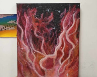 Nebula Original Painting on canvas original space art