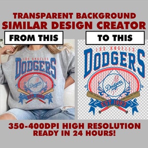 May include: A digital design featuring a baseball-themed graphic with the text "Los Angeles Dodgers" and "Est. 1883". The design is on a transparent background.